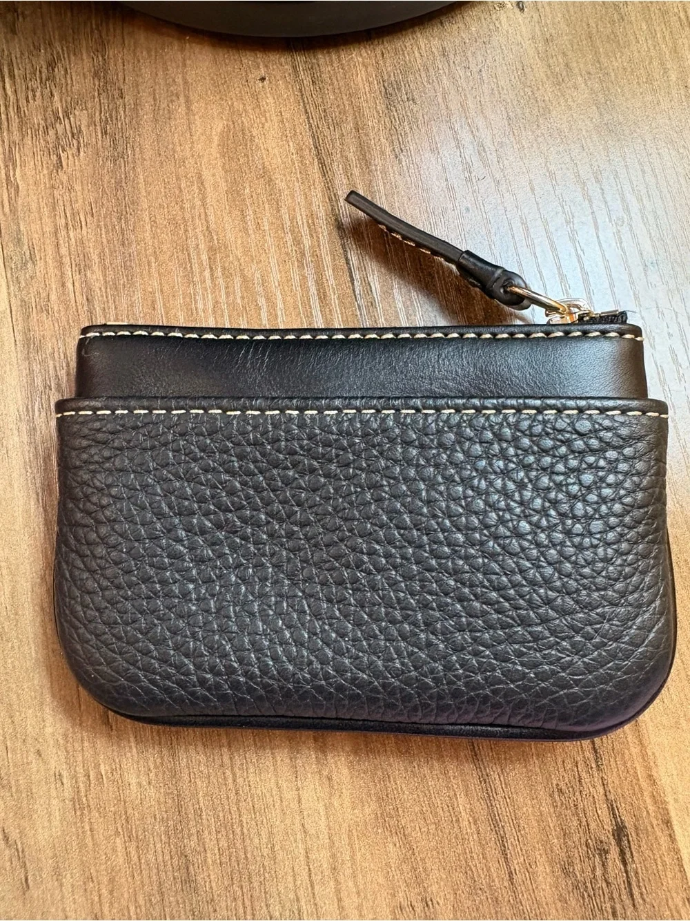 Dooney and Bourke coin purse black